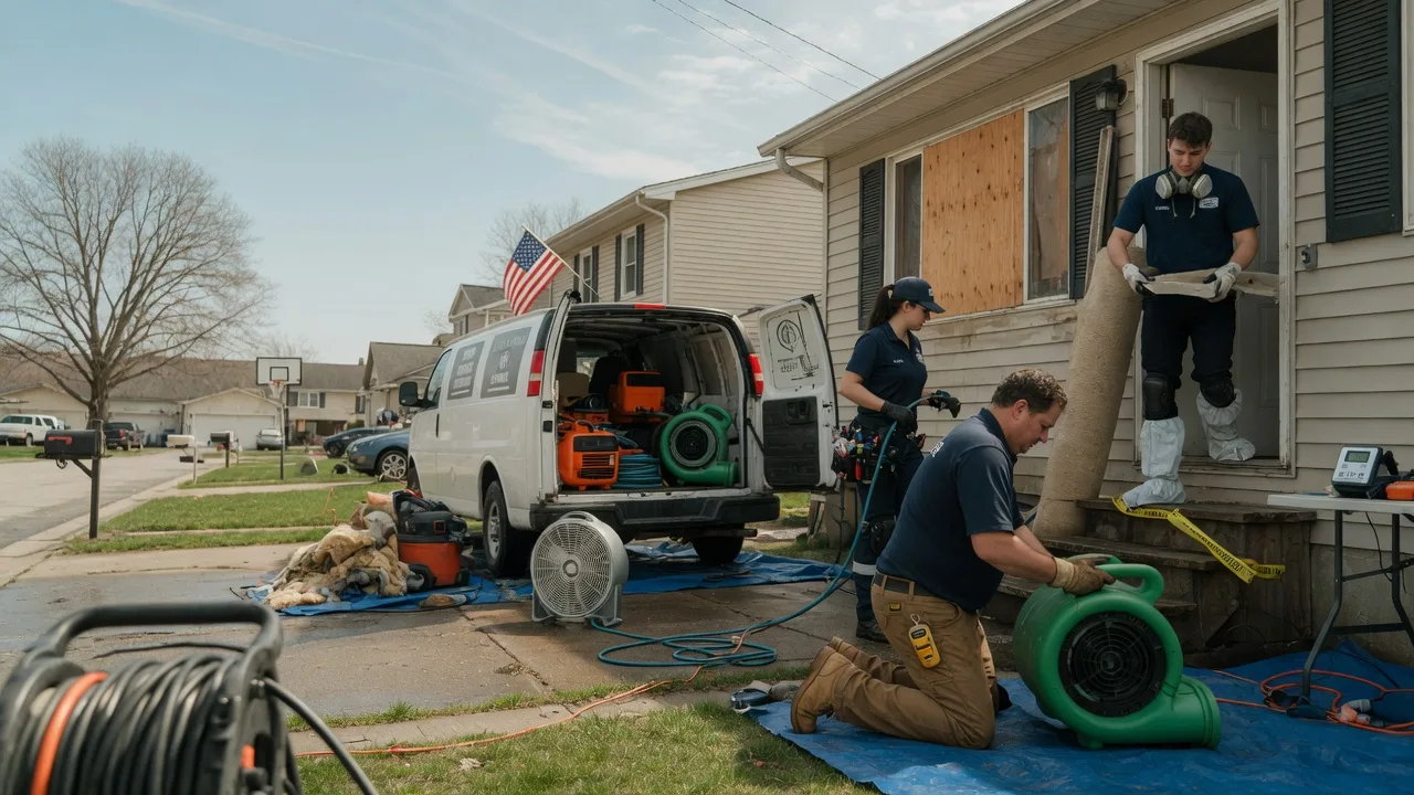 Water Damage Restoration in Dysart, PA near me